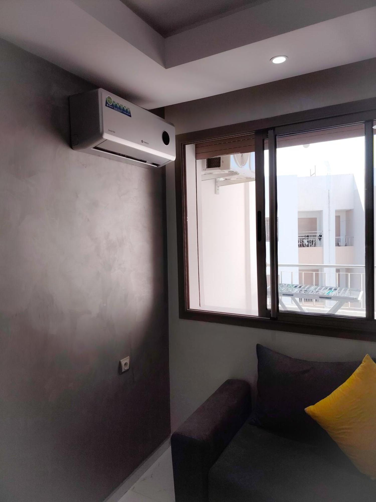 Super Apartement Totalement Neuf A Cote De Marjane Avec La Climatisation Et Wifi Tanger Buitenkant foto